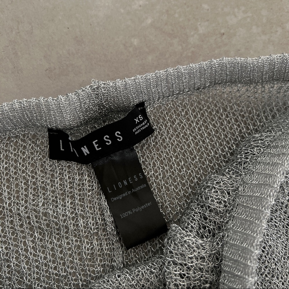 LIONESS MESH SKIRT - Picture 6 of 8